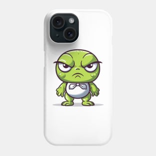 Don't mess with this little frog Phone Case