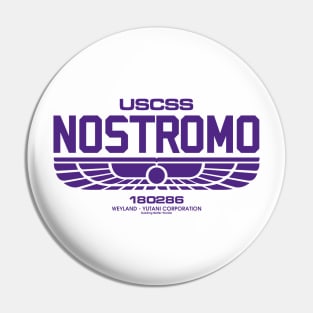 NOSTROMO - groovy alien Pin