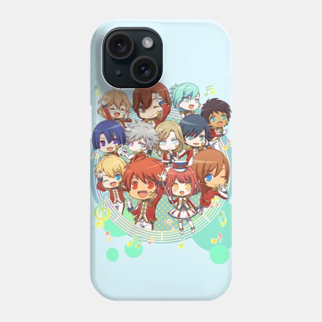 UtaPri Chibi Phone Case by valival