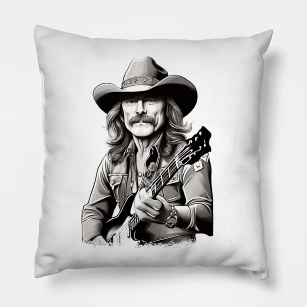 Dickey Betts Pillow by unn4med