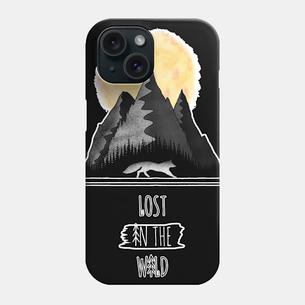 Lost In The WIld Phone Case by Bongonation