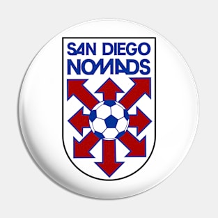 Classic San Diego Nomads Soccer Pin