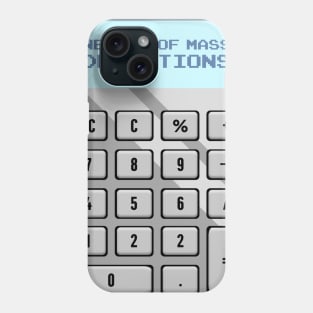 Mass Deductions | Funny Accountant Calculator Phone Case