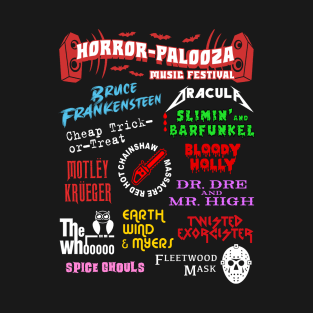 Horror-Palooza Music Festival T-Shirt