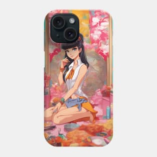 Anime Dreams Cute Girl  Anime Graphic Phone Case