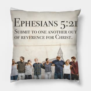 Ephesians 5:21 Pillow