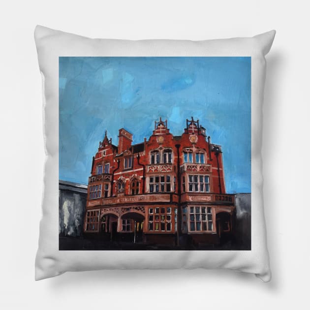 Punch Hotel, Hull Pillow by golan22may