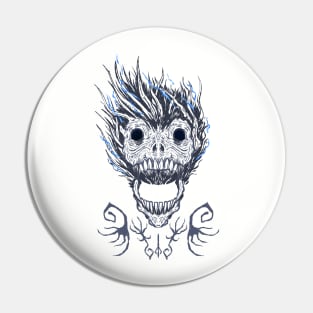 Darkbeast Paarl Boss Head Trophy Pin