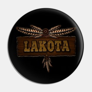 Lakota People Pin