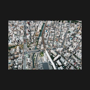 Japan - Aerial View of Central Tokyo T-Shirt