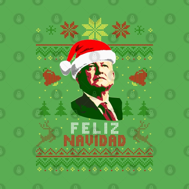 AMLO President Of Mexico Feliz Navidad by Nerd_art