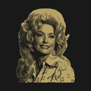 Retro Style Dolly Parton T-Shirt