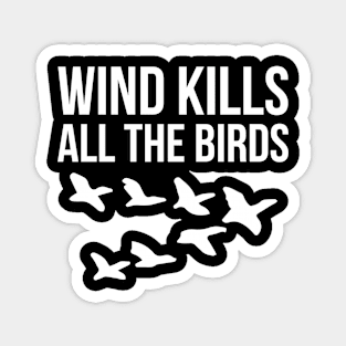 Wind Kills All The Birds Magnet