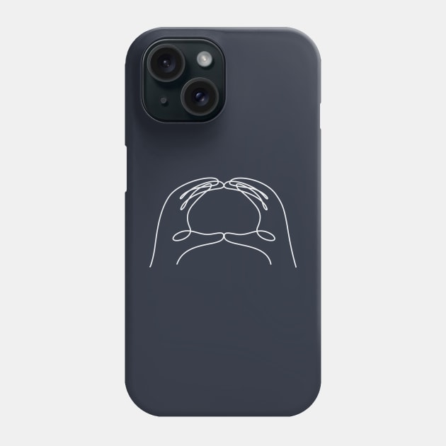 Greetings (white font) Phone Case by splode