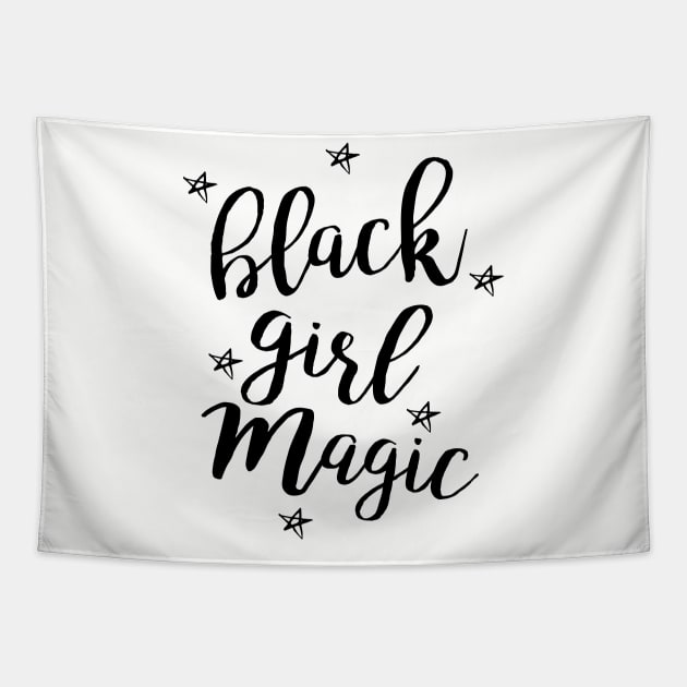 Black Girl Magic Tapestry by gatherandgrace