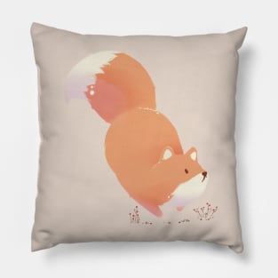 Fox jumping Pillow