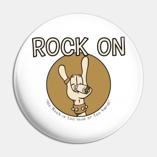 Rock On! Pin