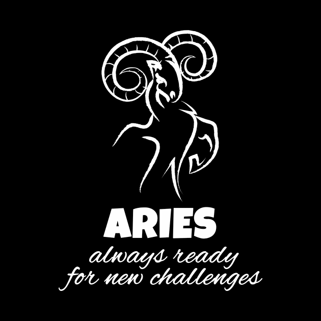 Aries (♈︎) - Always ready for new challenges by Moment Of Joy