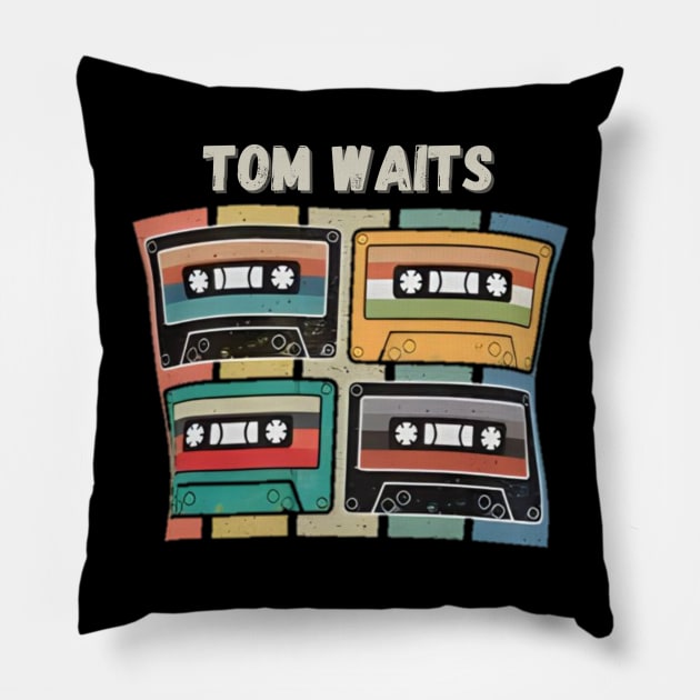 Tom waits Pillow by Zby'p