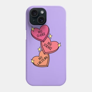 Pro choice, pro science, pro wrestling! Phone Case