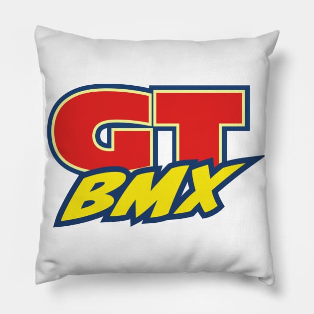 GT BMX logo Pillow by nickemporium1