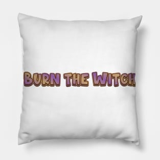 Burn the Witch (radiohead) Pillow