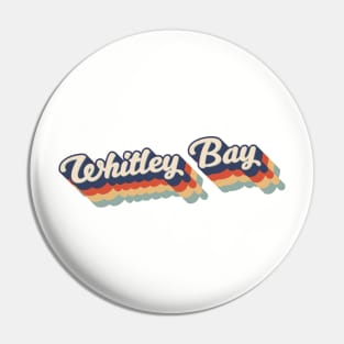 70's Retro Whitley Bay Pin