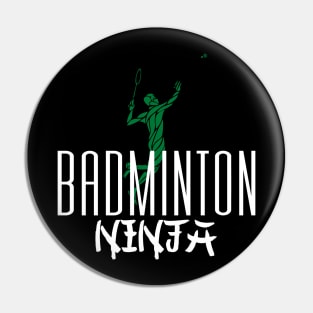 Badminton Ninja Pin