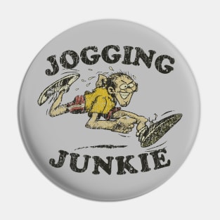 Jogging Junkie 1974 Pin