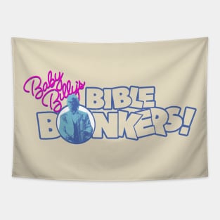 Baby Billy's Bible Bonkers Retro Tapestry