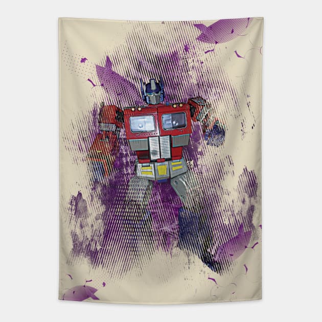 G1 - Optimus Prime Tapestry by Design_Lawrence