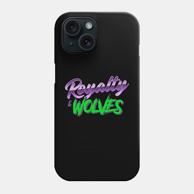 Royalty & Wolves Phone Case by DlinQ