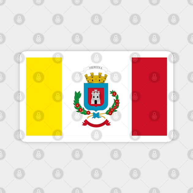 Flag of Heredia Province (Costa Rica) Magnet by Ziggy's