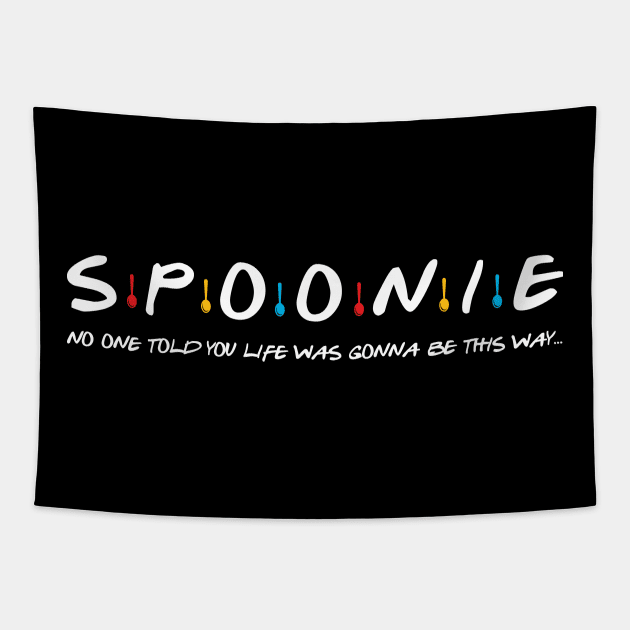 Spoonie Species: "SPOONIE..." Tapestry by spooniespecies