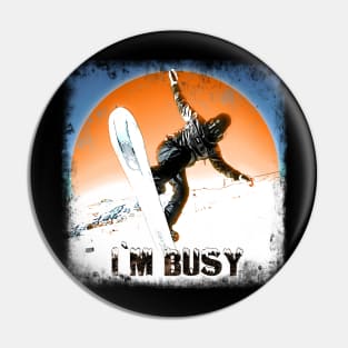 snowboarding Pin