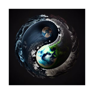 Yin Yang - Balance of Earth and Sea T-Shirt