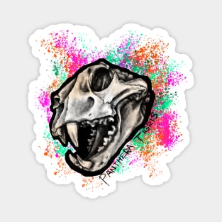 Tiger skull Magnet