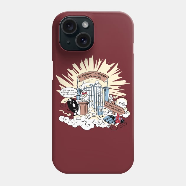 Stairway To Heaven Phone Case by Vinyl Chef Steve