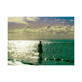 Mid afternoon light, Crosby beach T-Shirt