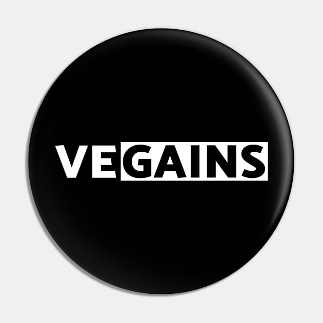 Vegains Vegan Gains Pin by Vegan Gym Power