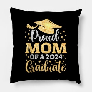 Mom Senior 2024 Proud Mom Of A Class Of 2024 Graduate Pillow