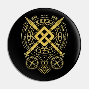 Gungnir - The Spear of Odin | Norse Pagan Symbol Pin