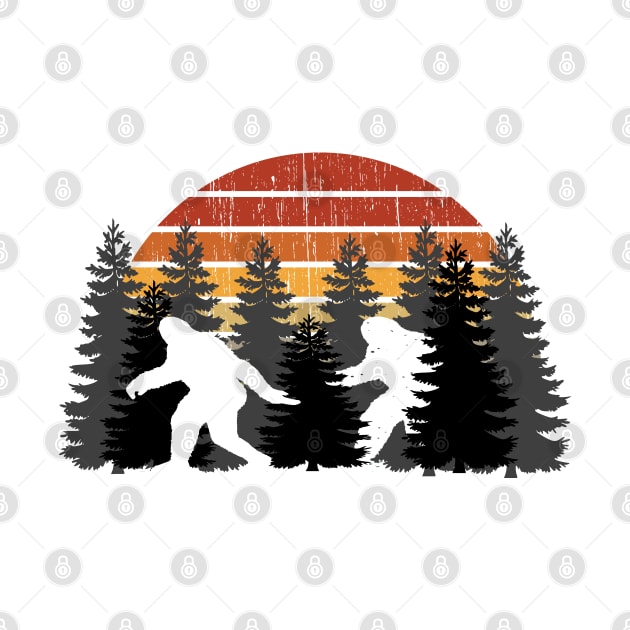 Funny Bigfoot and Sasquatch T Shirts by DHdesignerPublic