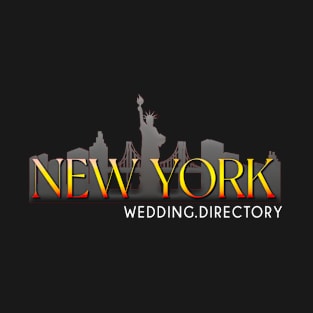 New York Wedding Directory Logo (Dk) T-Shirt