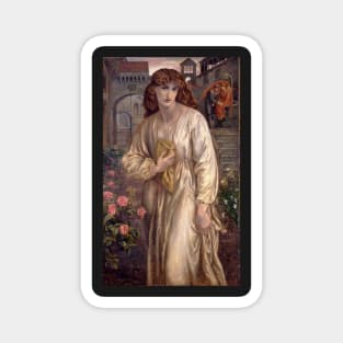 Salutation of Beatrice -  Dante Gabriel Rossetti Magnet