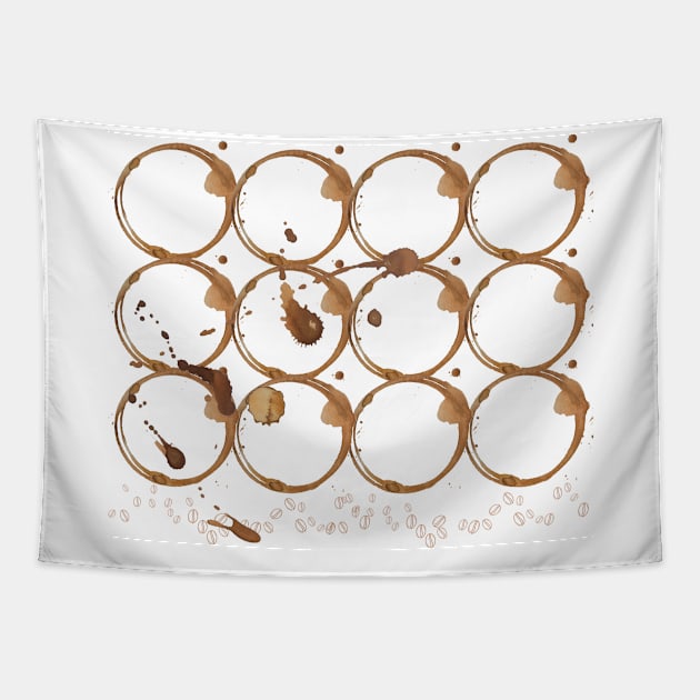 coffee lover Tapestry by ayoubShoop