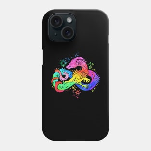 Autism Acceptance Dragon Phone Case