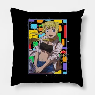 Winry Rockbell Fullmetal Alchemist Brotherhood Hagane no Renkinjutsushi Pillow