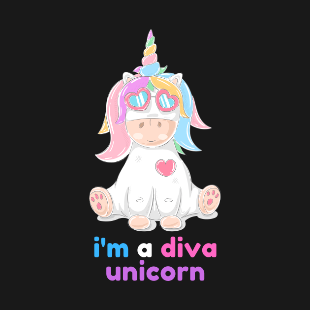 I am a diva unicorn by MikeNotis