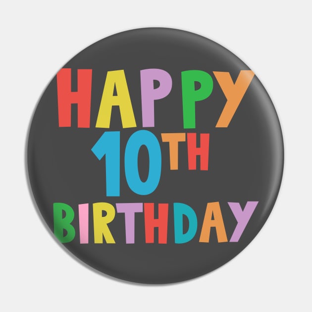 Happy 10th Birthday, Happy tenth Birthday Pin by maro_00